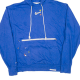NIKE Mens Blue Hoodie M