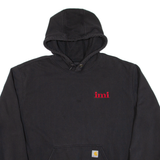 CARHARTT Loose Fit Mens Black Hoodie 2XL