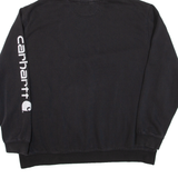 CARHARTT Loose Fit Mens Black Hoodie 2XL