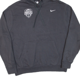 NIKE Basketball Mens Grey Hoodie USA L