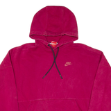 NIKE Womens Pink Hoodie M