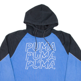 PUMA Mens Blue Hoodie M