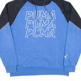 PUMA Mens Blue Hoodie M