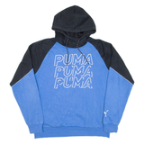 PUMA Mens Blue Hoodie M