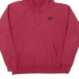 NIKE Mens Red Hoodie M