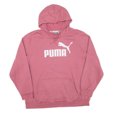 PUMA Womens Pink Hoodie 2XL