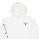 CHAMPION REVERSE WEAVE Mens White Hoodie M