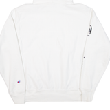 CHAMPION REVERSE WEAVE Mens White Hoodie M