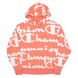 CHAMPION REVERSE WEAVE Womens Pink Hoodie XL