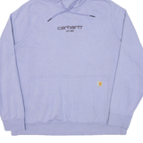 CARHARTT Relaxed Fit Womens Purple Hoodie XL