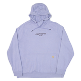CARHARTT Relaxed Fit Womens Purple Hoodie XL