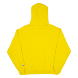 CHAMPION Michigan Football Mens Yellow Hoodie USA L