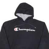 CHAMPION Mens Black Hoodie M
