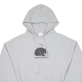 CHAMPION REVERSE WEAVE Sleeping Bear Mens Grey Hoodie XL
