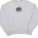 CHAMPION REVERSE WEAVE Sleeping Bear Mens Grey Hoodie XL