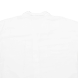 Womens Blouse White Collared L