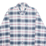 LEVI'S Thermadapt Mens Shirt White Plaid Long Sleeve L