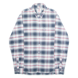 LEVI'S Thermadapt Mens Shirt White Plaid Long Sleeve L