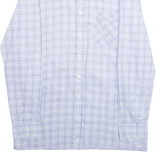 CREATION B Mens Shirt Blue Check Long Sleeve L