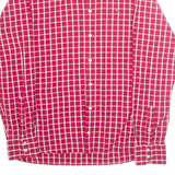 TOMMY HILFIGER Mens Shirt Red Check Long Sleeve M