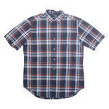 NAUTICA Mens Shirt Blue Plaid M