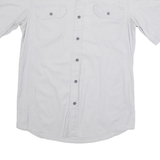 WRANGLER Mens Plain Shirt Grey S