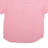 NAUTICA Classic Fit Mens Shirt Pink Crazy Pattern L