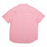 NAUTICA Classic Fit Mens Shirt Pink Crazy Pattern L