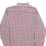 WRANGLER Mens Shirt Red Check Long Sleeve S