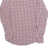 WRANGLER Mens Shirt Red Check Long Sleeve S