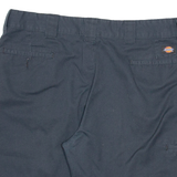 DICKIES Mens Workwear Shorts Black Relaxed XL W38