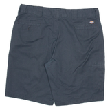 DICKIES Mens Workwear Shorts Black Relaxed XL W38