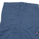 DICKIES Mens Workwear Shorts Blue Relaxed 2XL W42