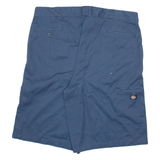 DICKIES Mens Workwear Shorts Blue Relaxed 2XL W42