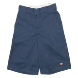 DICKIES Mens Workwear Shorts Blue Relaxed S W28