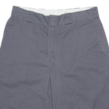 DICKIES Mens Workwear Shorts Grey Relaxed M W34
