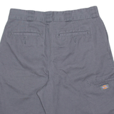 DICKIES Mens Workwear Shorts Grey Relaxed M W34