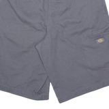 DICKIES Mens Workwear Shorts Grey Relaxed M W34