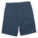 DICKIES Mens Workwear Shorts Blue Relaxed XL W38