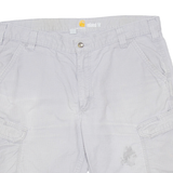 CARHARTT Mens Workwear Shorts Grey Relaxed XL W38