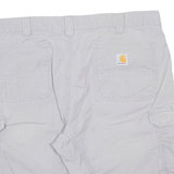 CARHARTT Mens Workwear Shorts Grey Relaxed XL W38