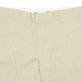 DICKIES Mens Workwear Shorts Beige Relaxed XL W38