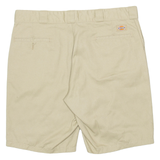 DICKIES Mens Workwear Shorts Beige Relaxed XL W38