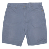DICKIES Mens Workwear Shorts Blue Relaxed XL W40