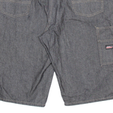 DICKIES Mens Workwear Shorts Grey Relaxed L W36