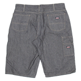 DICKIES Mens Workwear Shorts Grey Relaxed L W36