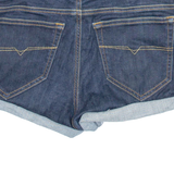 DIESEL Womens Denim Shorts Blue Relaxed M W30