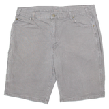 DICKIES Mens Workwear Shorts Grey Relaxed XL W40