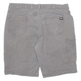 DICKIES Mens Workwear Shorts Grey Relaxed XL W40
