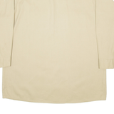 DICKIES Mens Plain Shirt Brown Long Sleeve 2XL